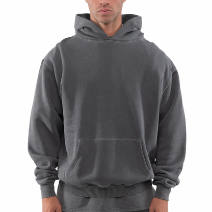 High Quality Heavyweight Unisex Print on Demand Hoodies Custom Men's Oversized Hoodies